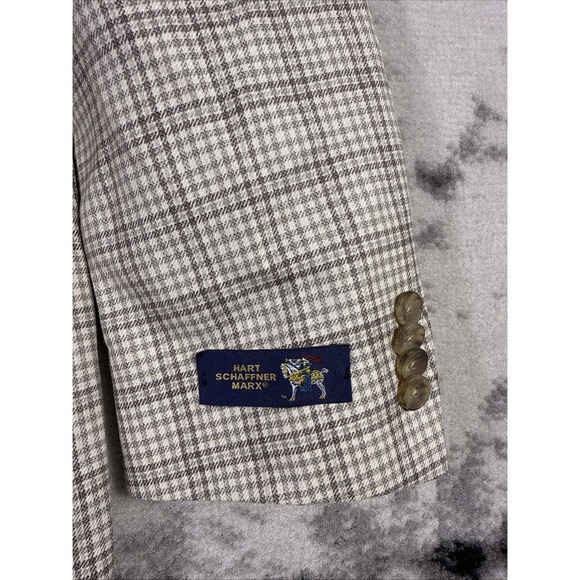 Hart Schaffner Marx Tuxedo Mens Size 42S Union Made Vintage Two Button Office